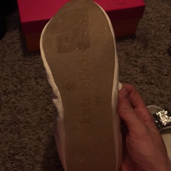 Size 6 Kate Spade ballet slippers - Picture 2 of 4